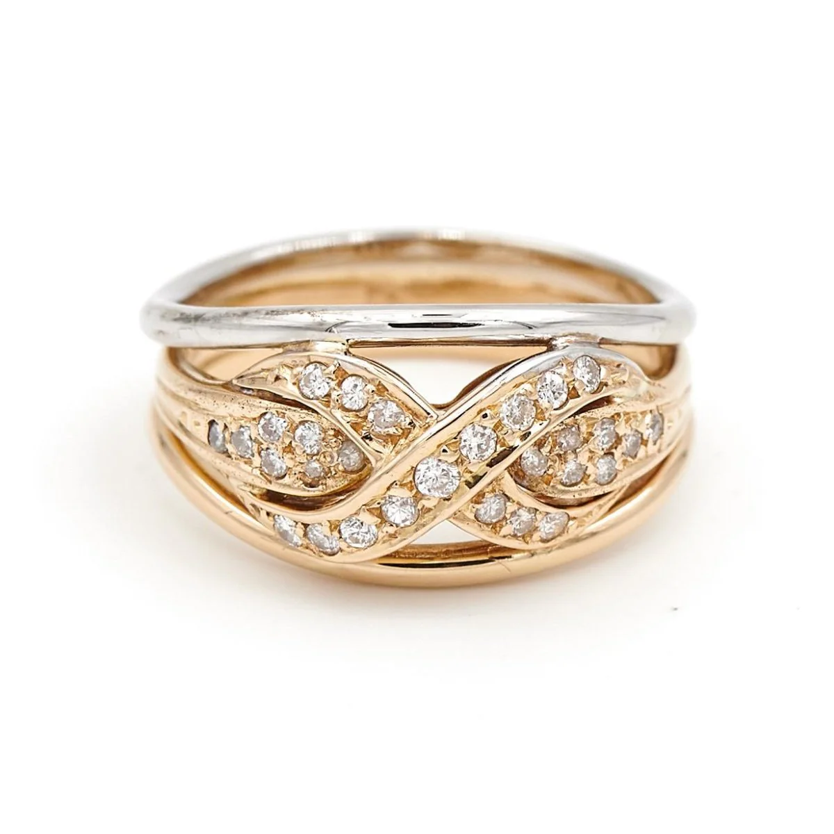 Bague Or jaune Diamant - Image 5