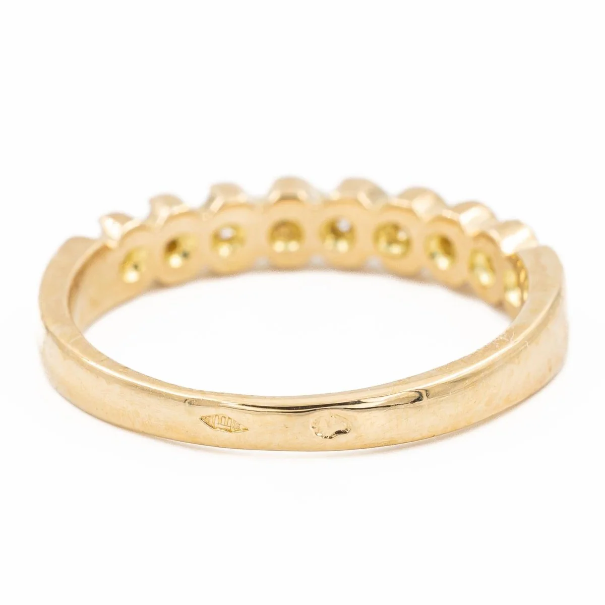 Bague Or jaune Diamant - Image 5