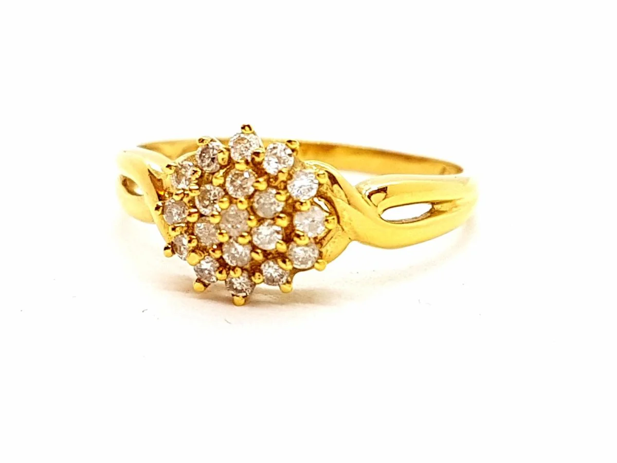 Bague Or jaune Diamant - Image 12