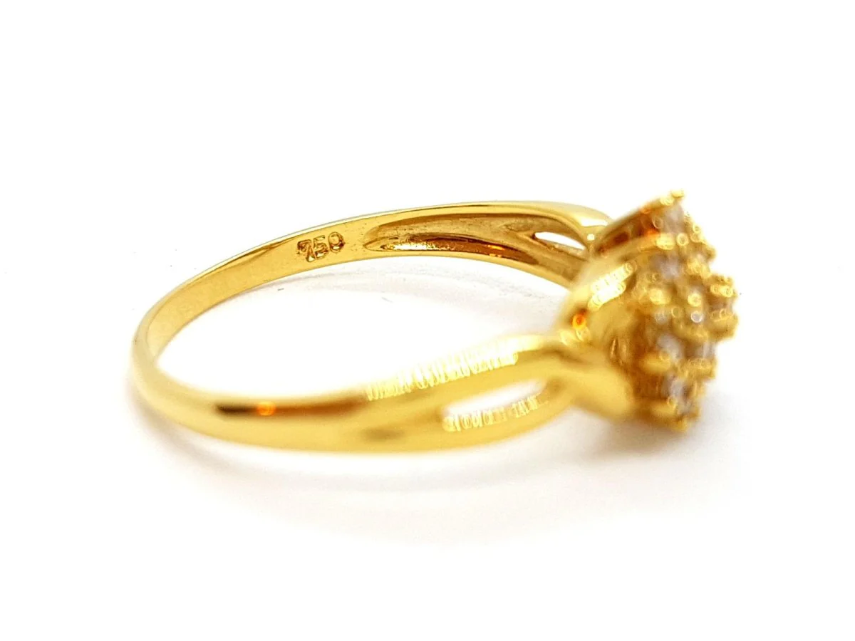 Bague Or jaune Diamant - Image 7