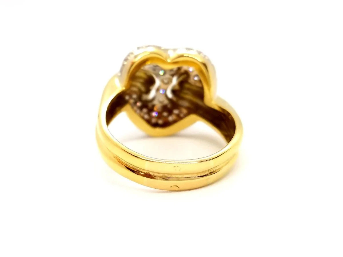 Bague Or jaune Diamant - Image 10