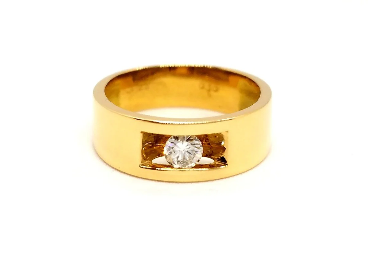 Bague Or jaune Diamant