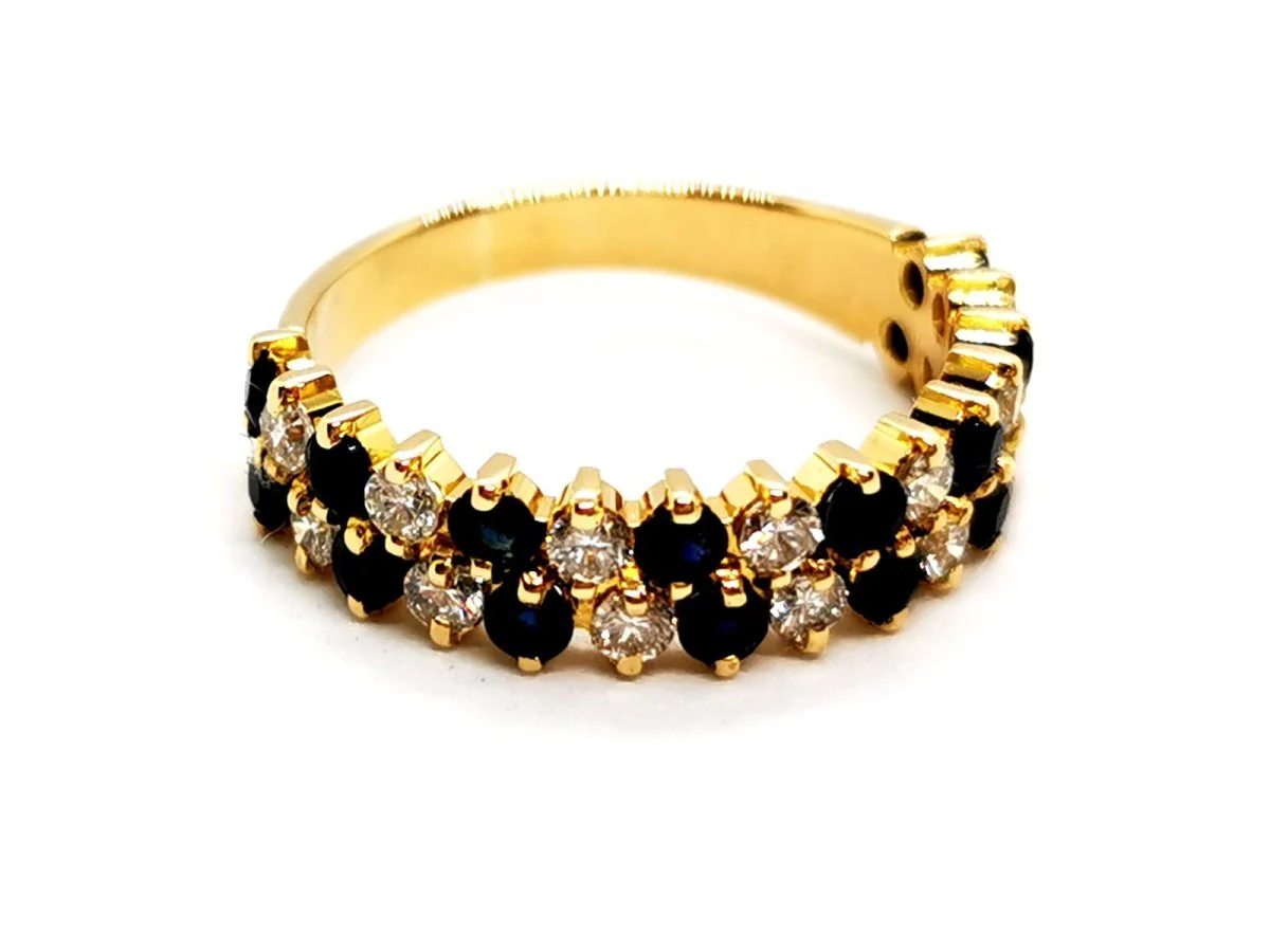 Bague Or jaune Diamant - Image 8