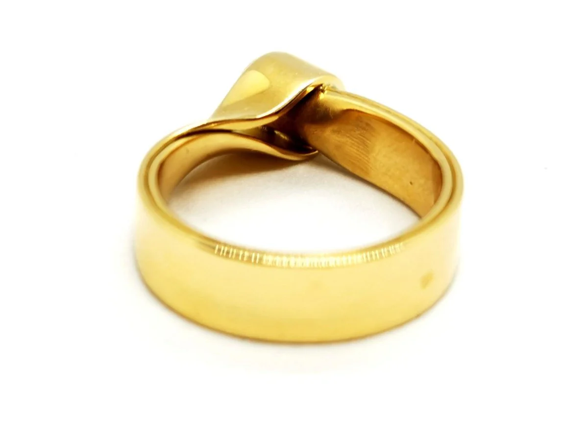 Bague Or jaune Diamant - Image 3
