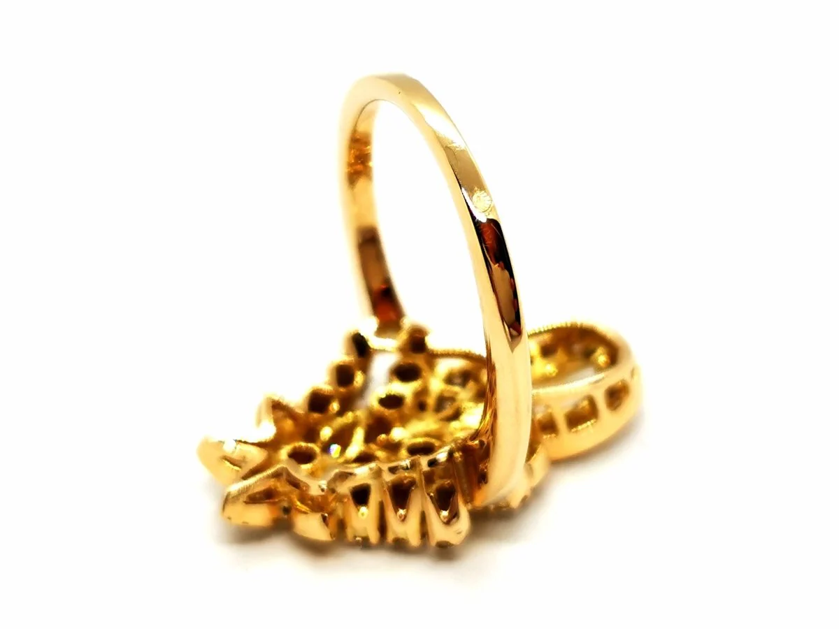 Bague Or jaune Diamant - Image 5