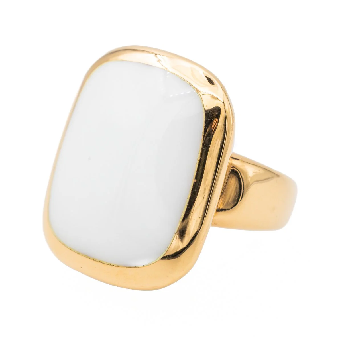 Bague Or jaune Email - Image 3
