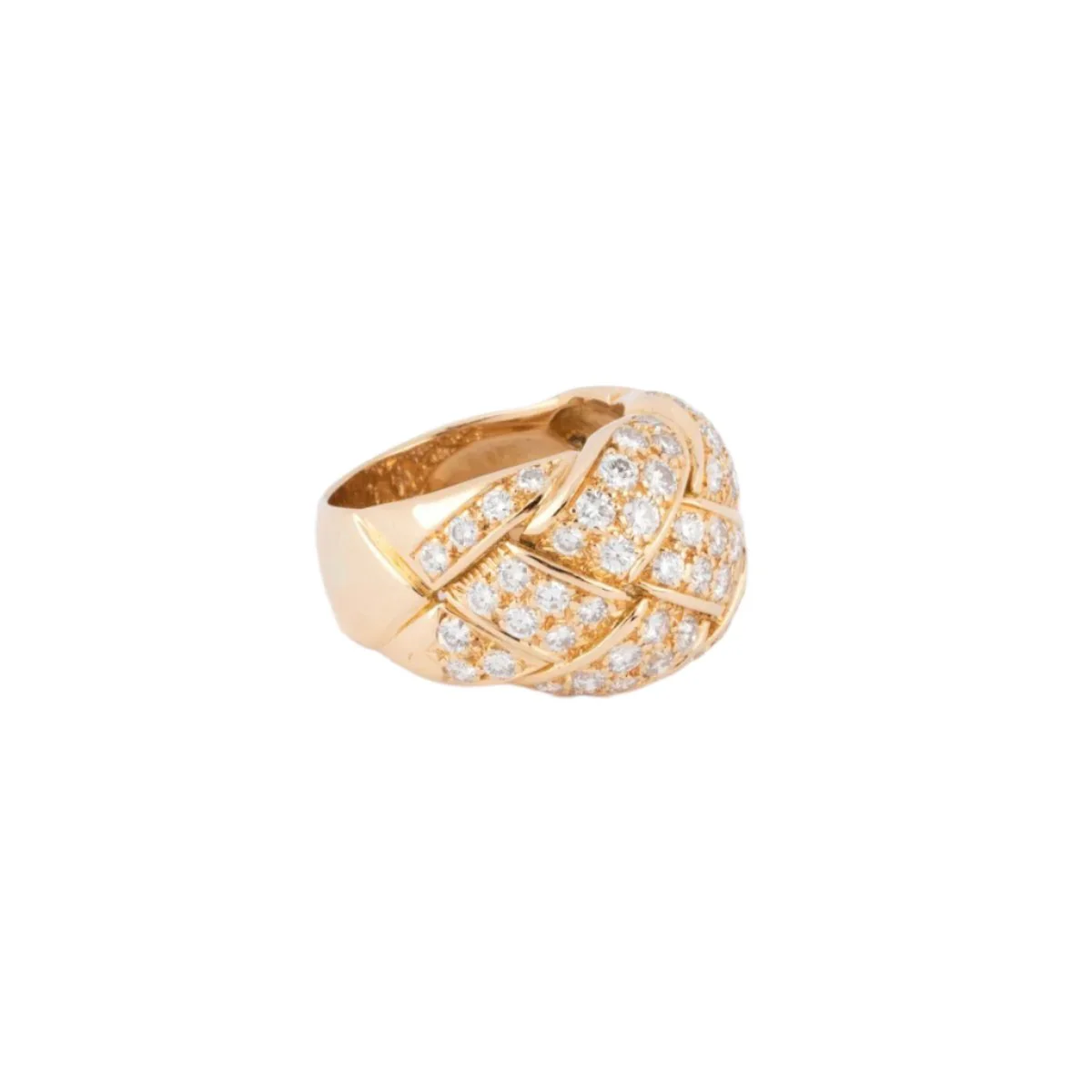 Bague or jaune et diamant de la maison Van Cleef and Arpels - Image 2