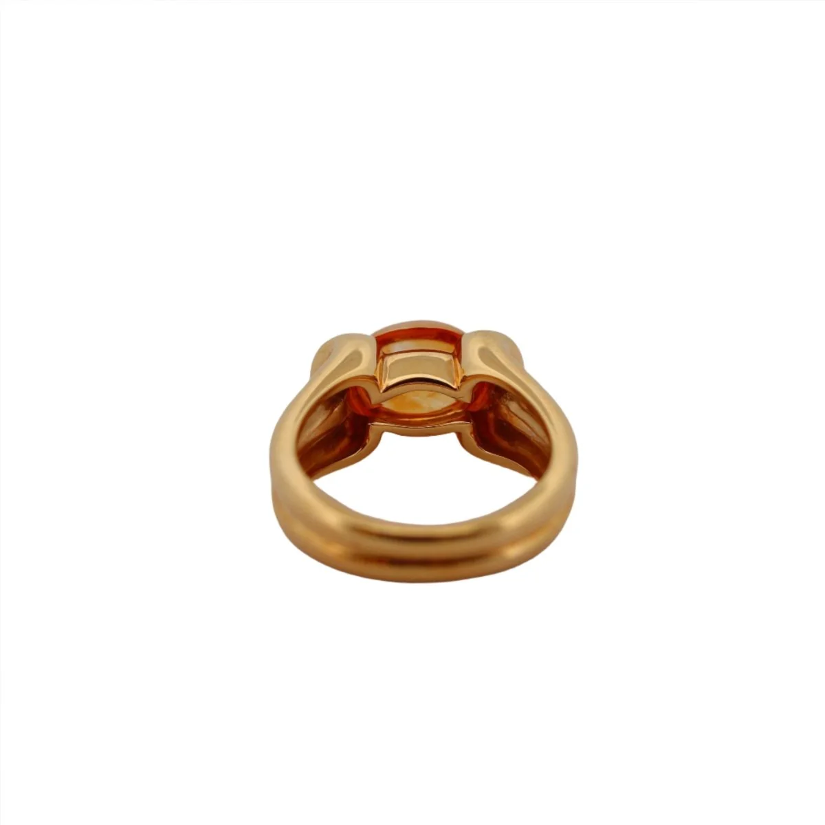 Bague Jonc or jaune et pierres semi précieuses - Image 3