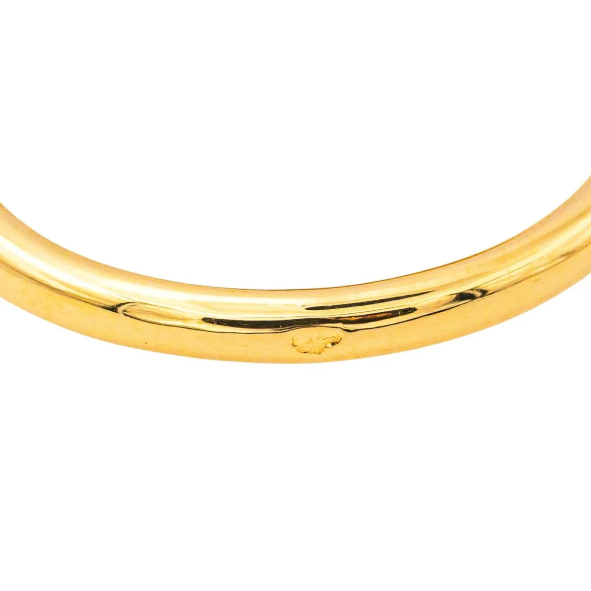 Bague Solitaire en or jaune et péridot - Image 7