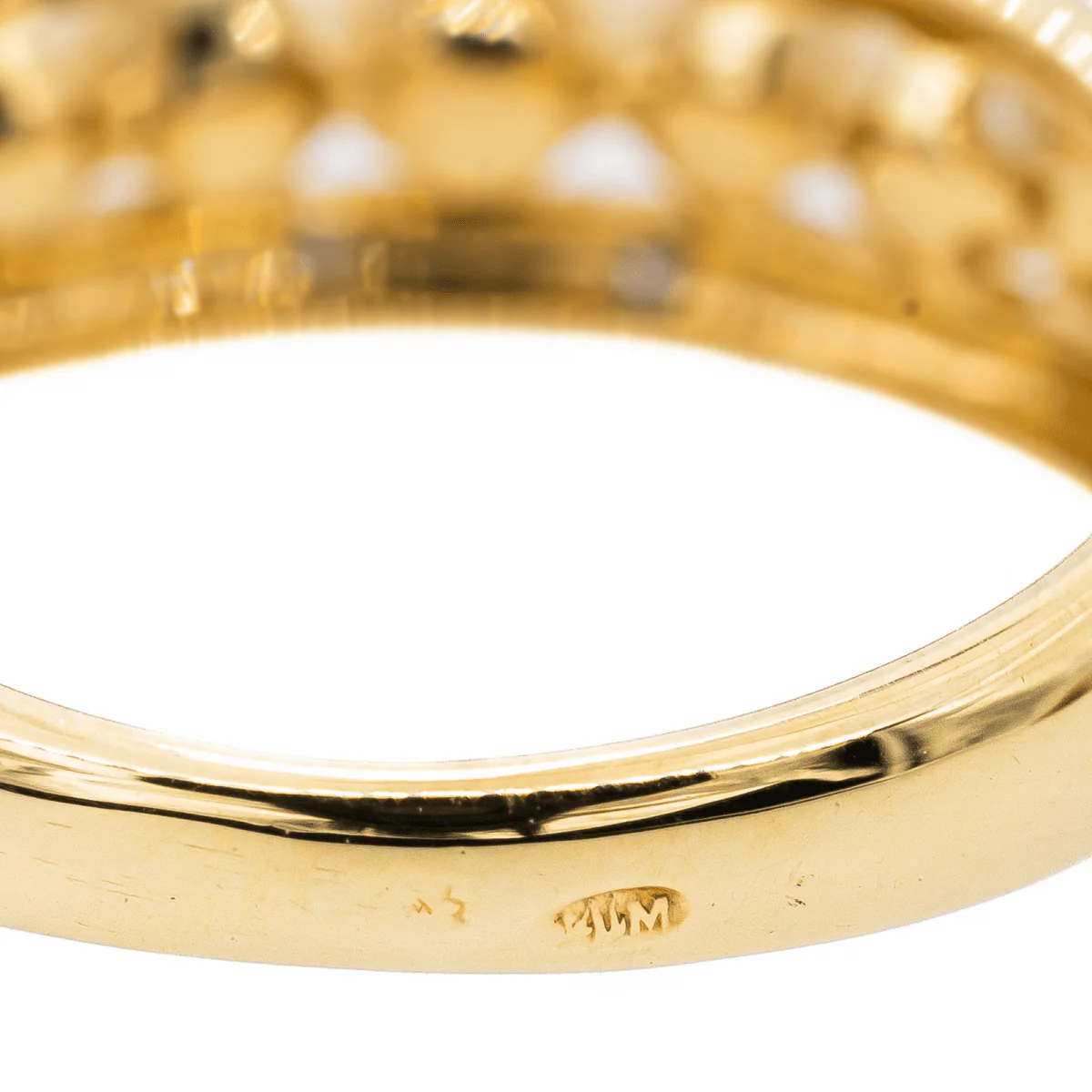 Bague Or jaune Perle - Image 6
