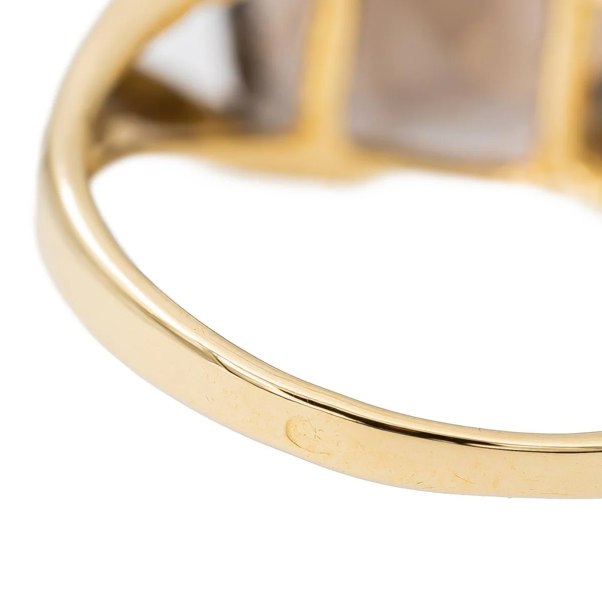Bague en or jaune et quartz - Image 6