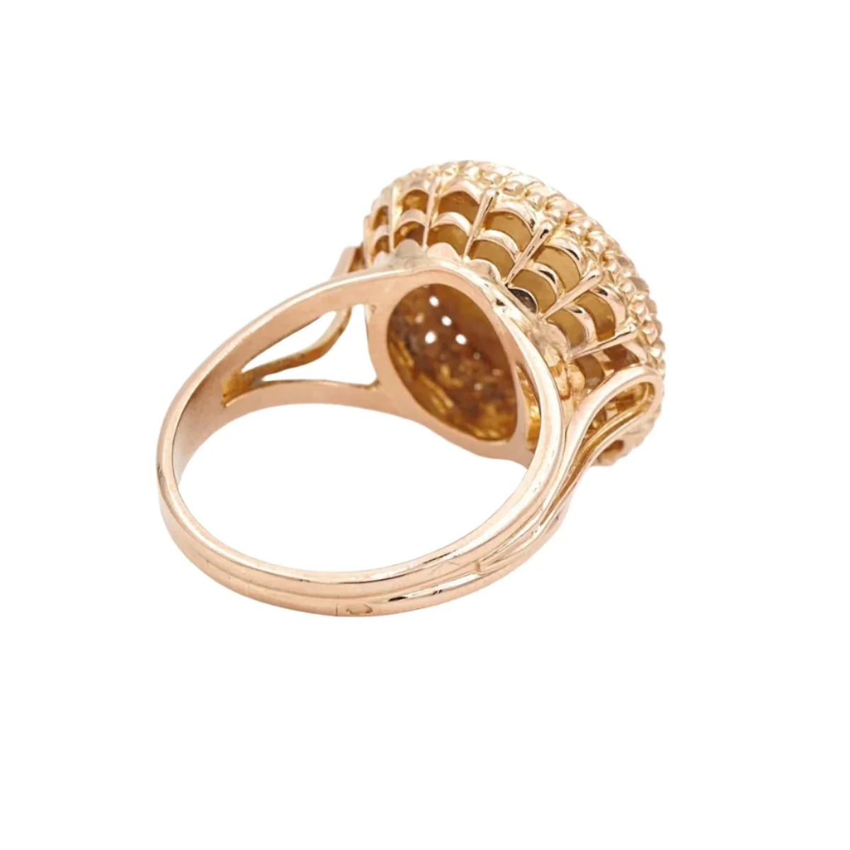 Bague Or jaune Rubis - Image 4