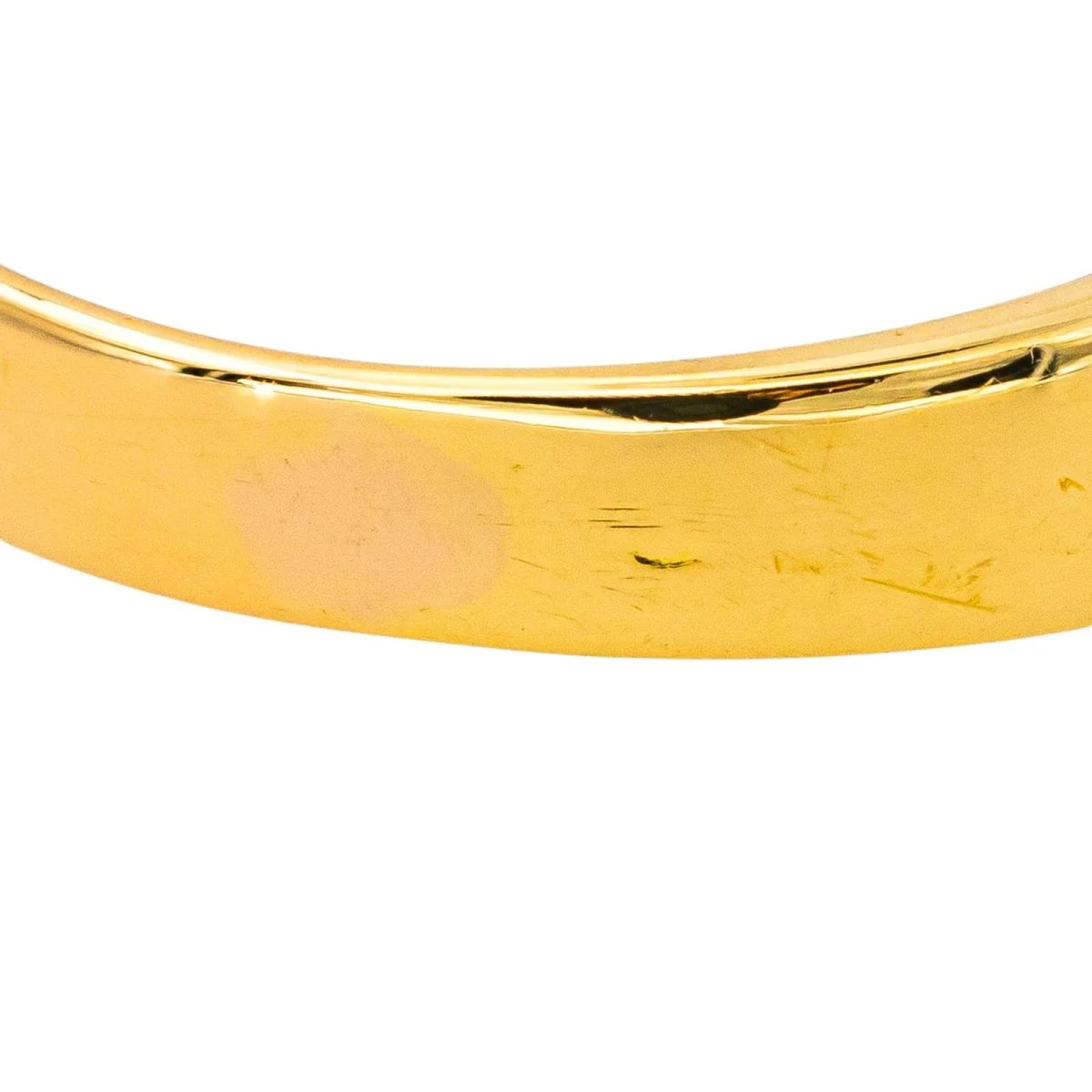 Bague Jarretière en or jaune, rubis et diamants - Image 7