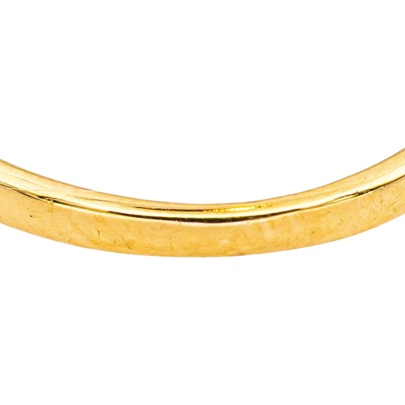 Bague Or jaune Saphir - Image 7