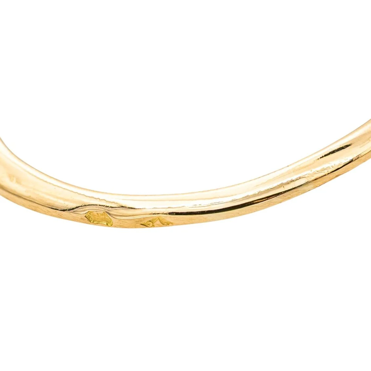 Bague Entourage en or jaune, saphirs et diamants - Image 7