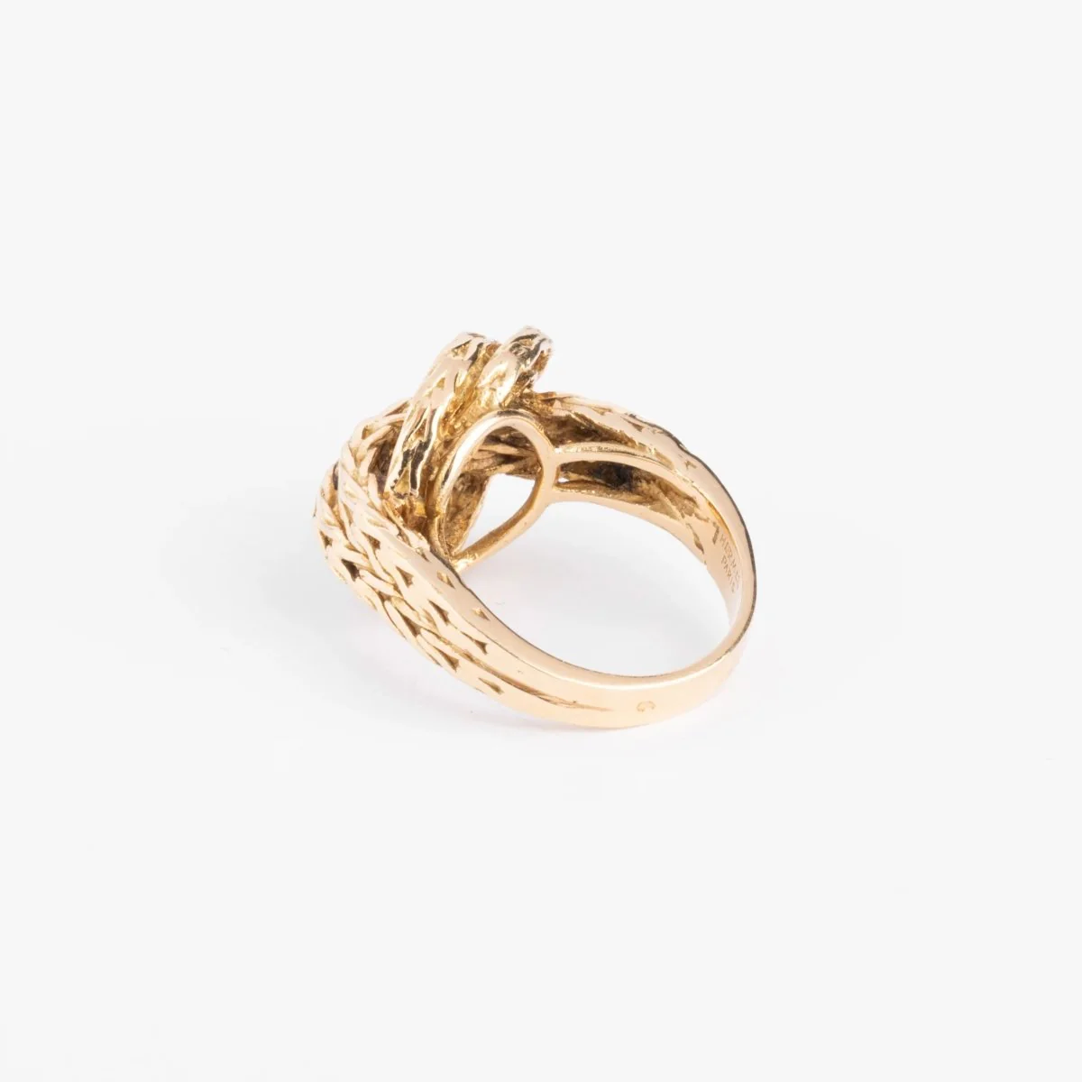 Bague or jaune signé Hermès collection Vendôme - Image 7