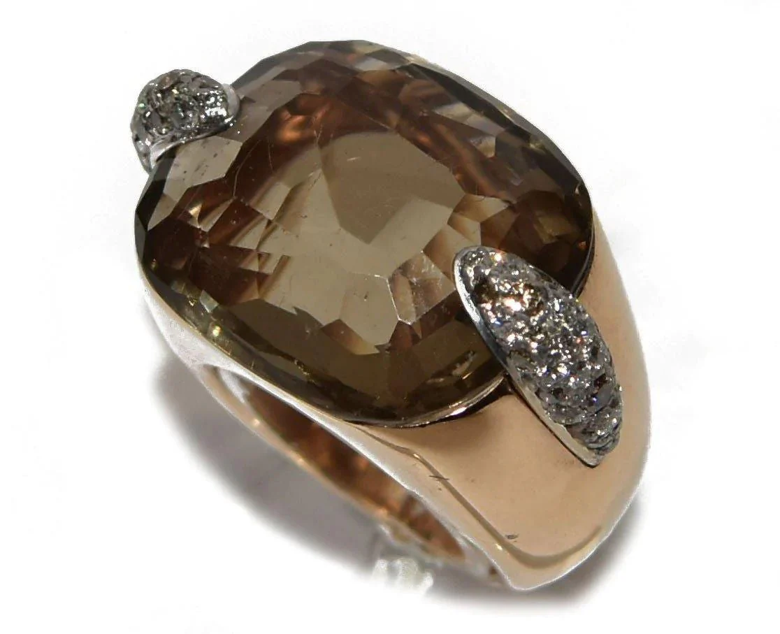 Bague or jaune signée de la maison italienne Pomellato - Image 3