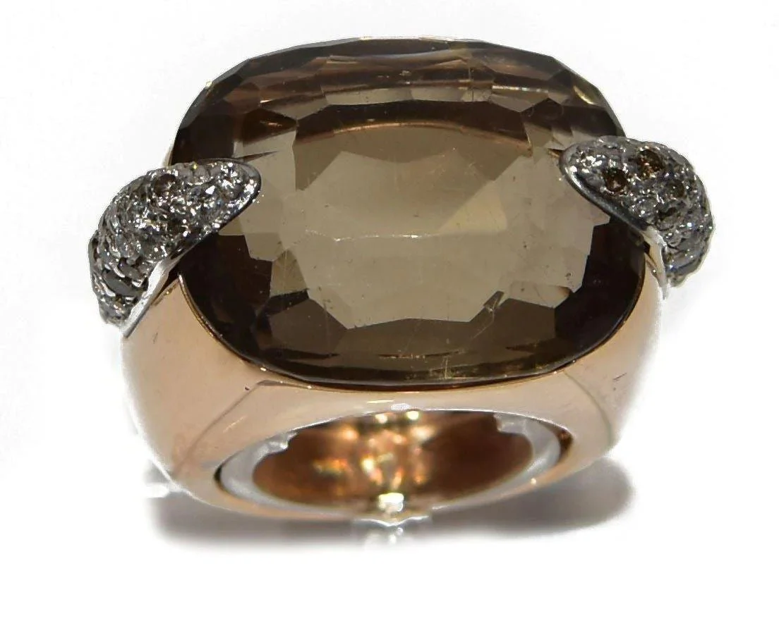 Bague or jaune signée de la maison italienne Pomellato - Image 5