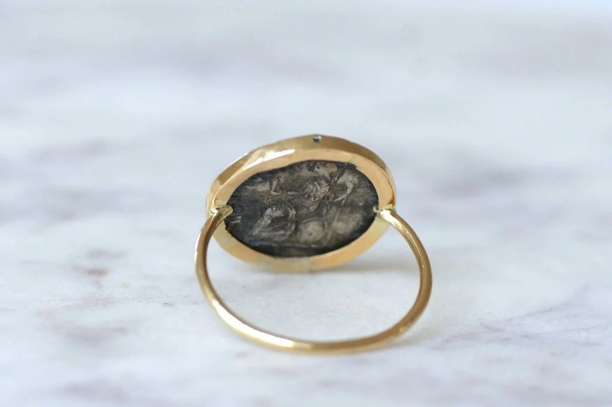 Bague pièce romaine Septime Sévère - Image 10