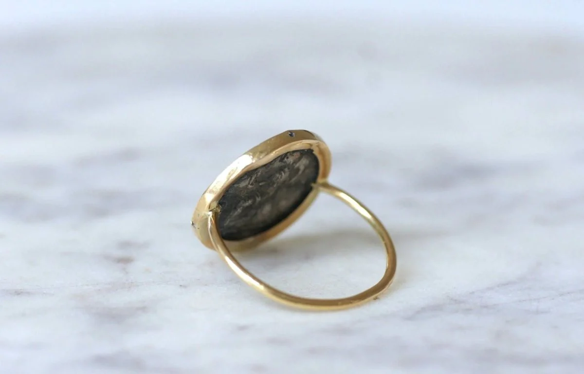 Bague pièce romaine Septime Sévère - Image 4