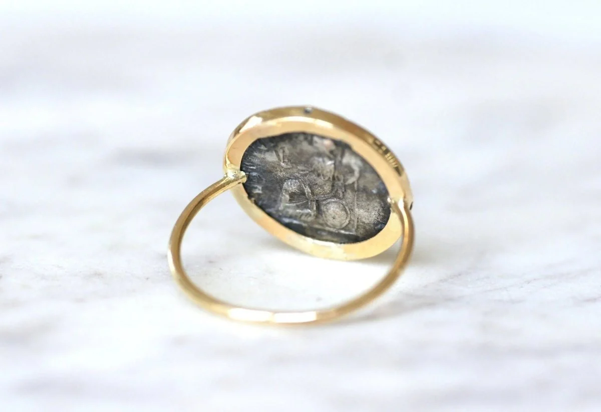 Bague pièce romaine Septime Sévère - Image 6