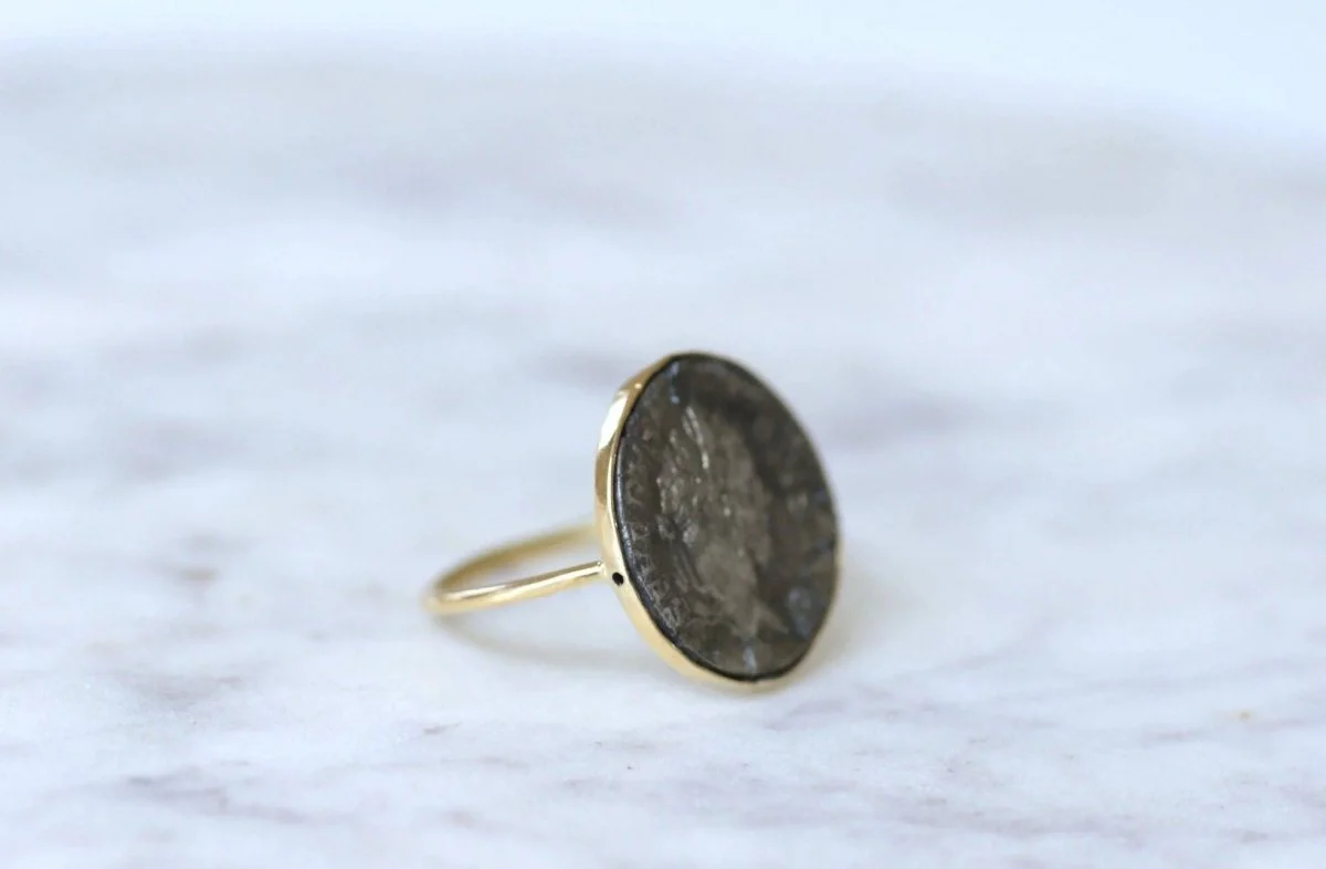 Bague pièce romaine Septime Sévère - Image 8