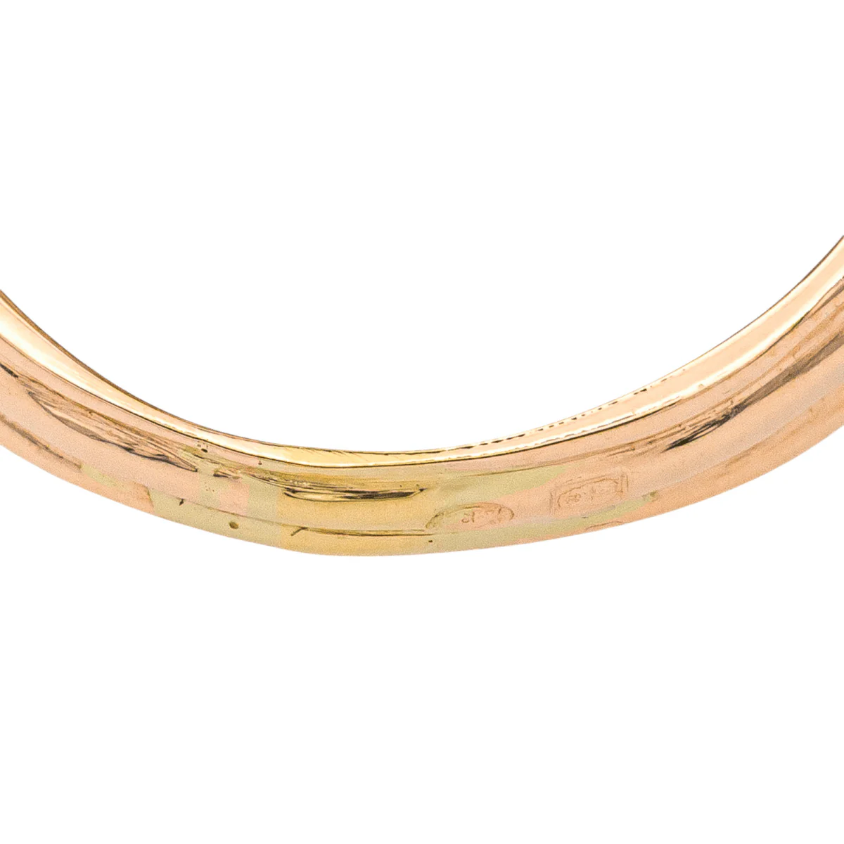 Bague Marguerite en or rose et diamants - Image 6
