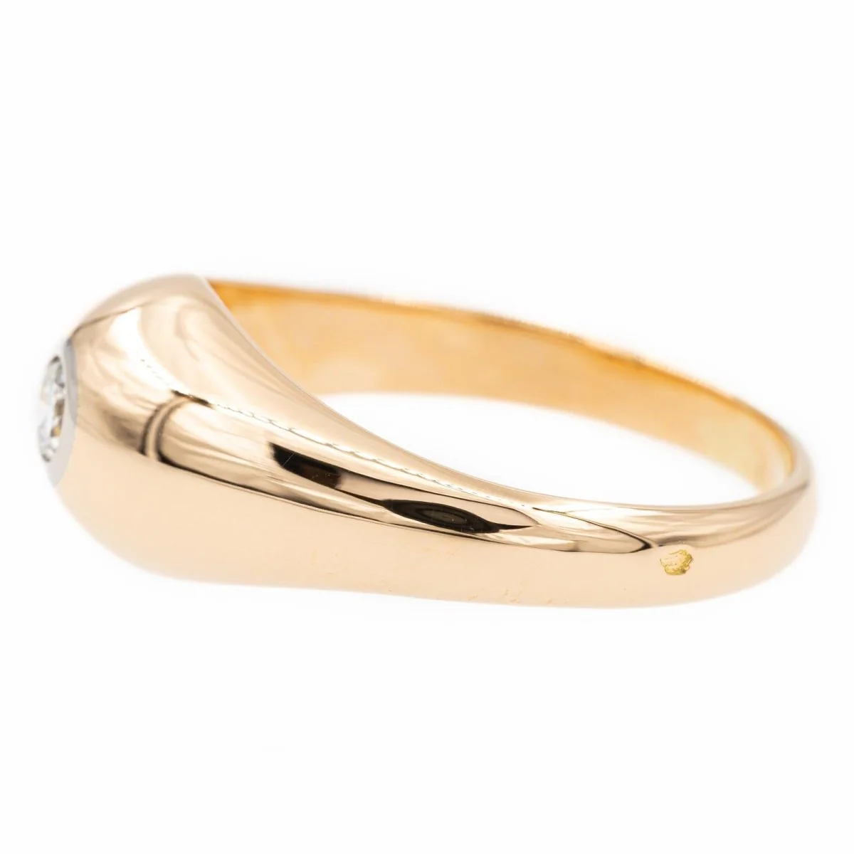 Bague Or rose Diamant - Image 4