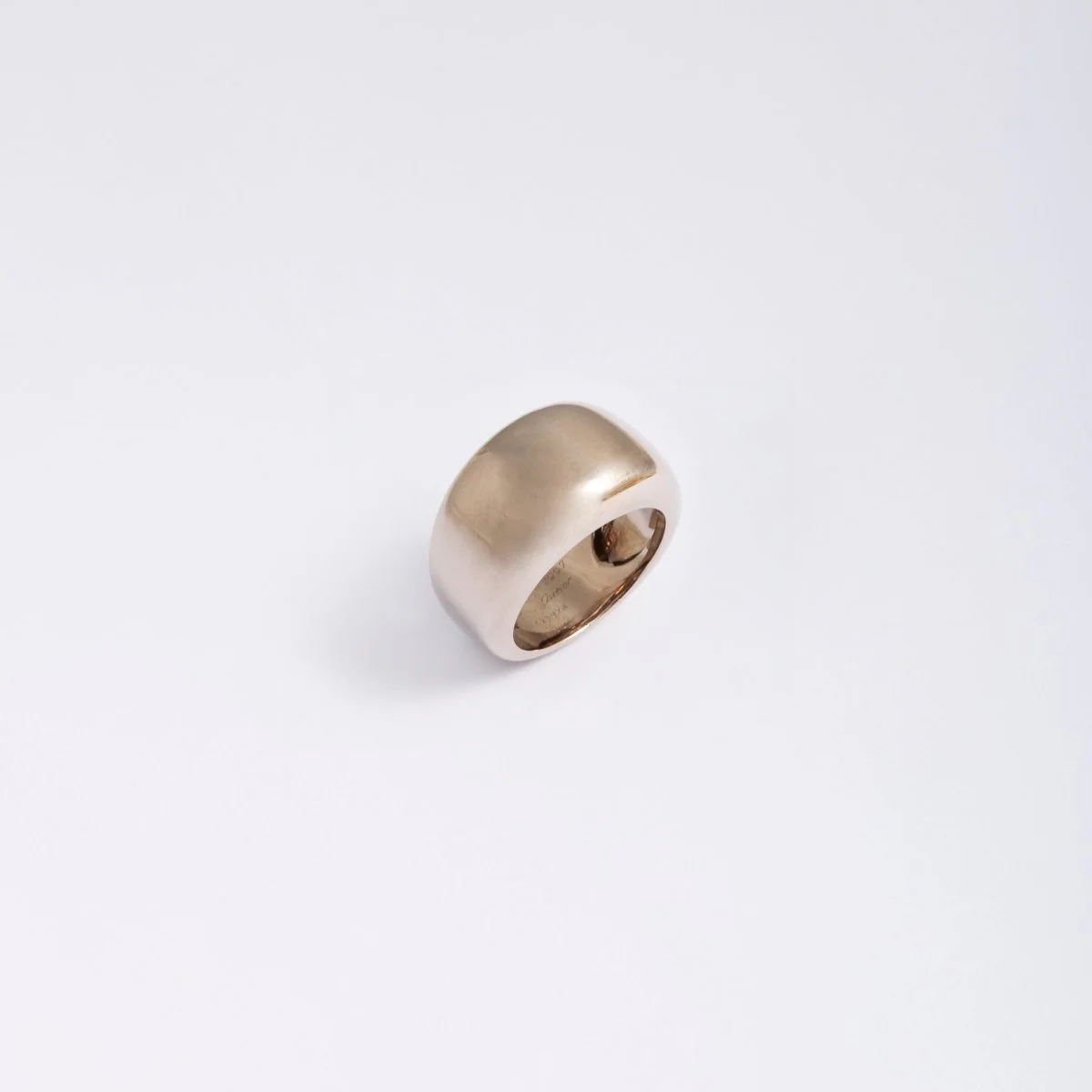Bague CARTIER "Paris nouvelle vague" or blanc - Image 2