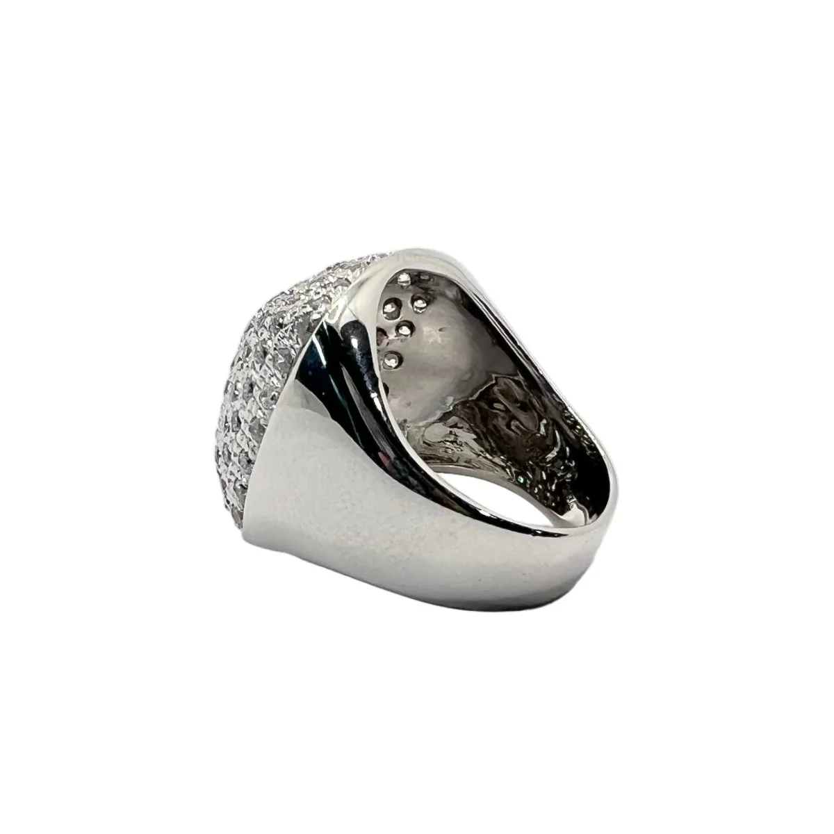 Bague Pavée GOUBLE en or blanc et diamants - Image 3
