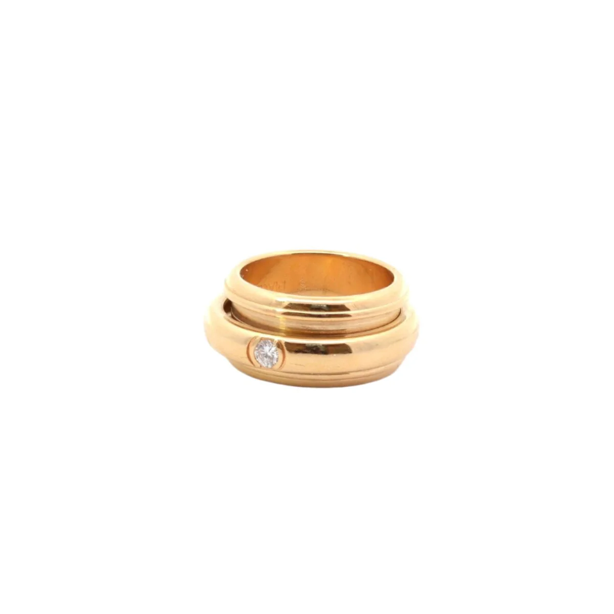 Bague PIAGET en or jaune et diamant - Image 3