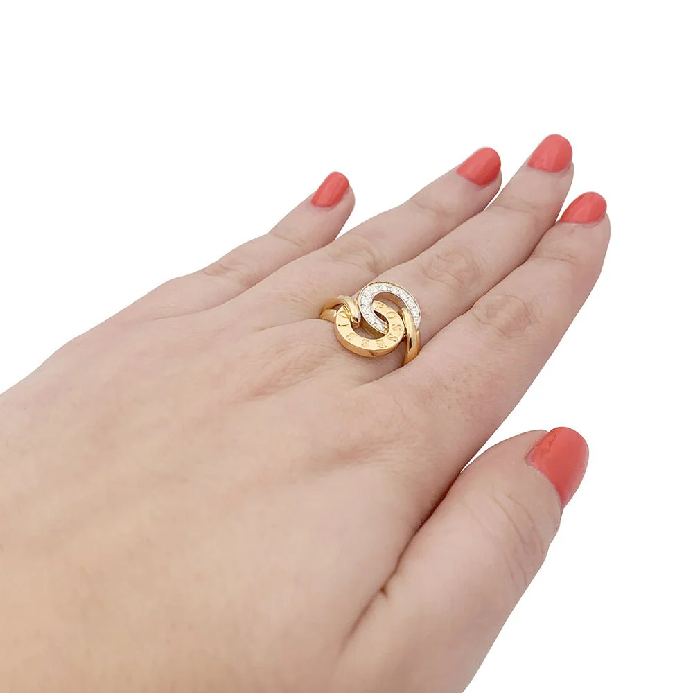Bague Toi & Moi PIAGET "Possession" en or jaune et diamants - Image 2