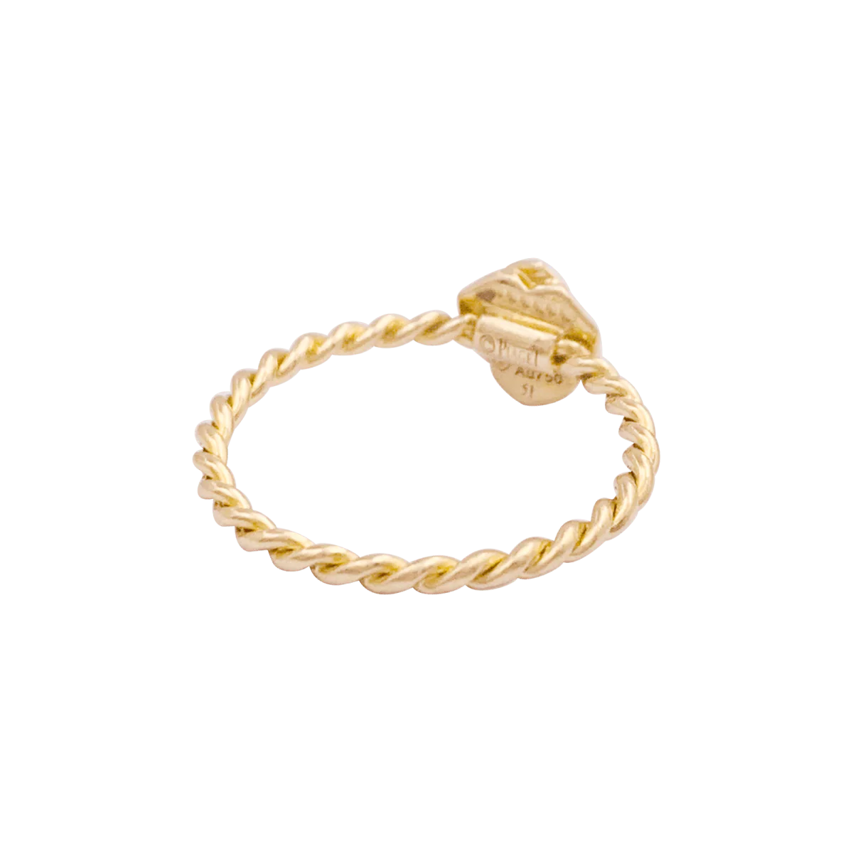 Bague PIAGET "Rose Piaget" en or jaune et diamants - Image 3