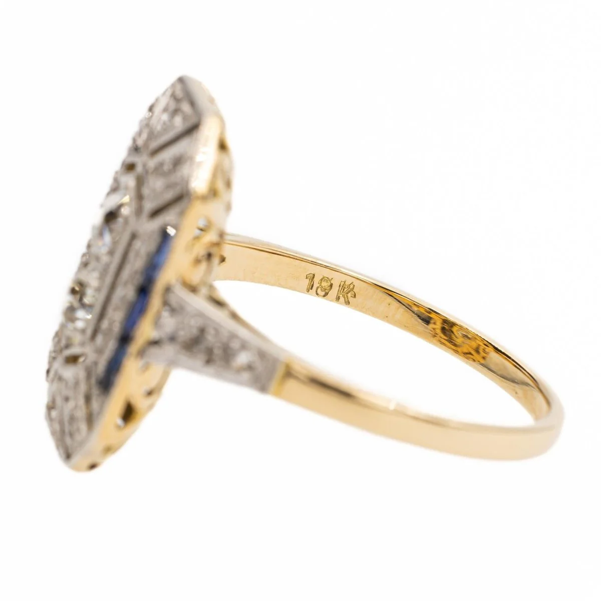 Bague Platine Diamant - Image 4