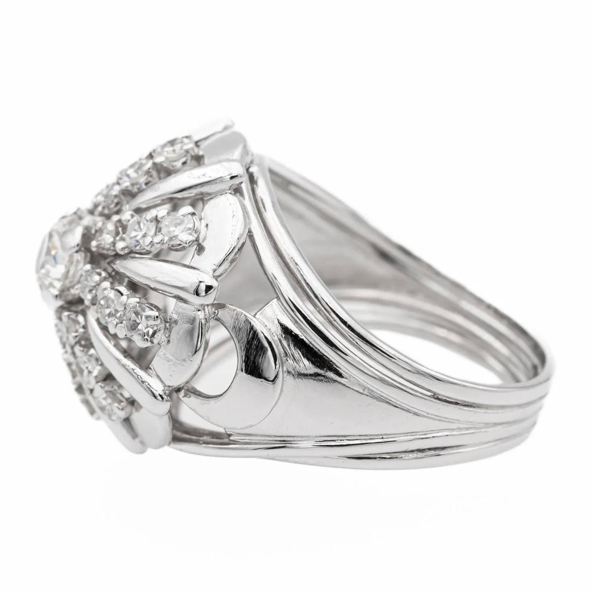 Bague Platine diamant - Image 4