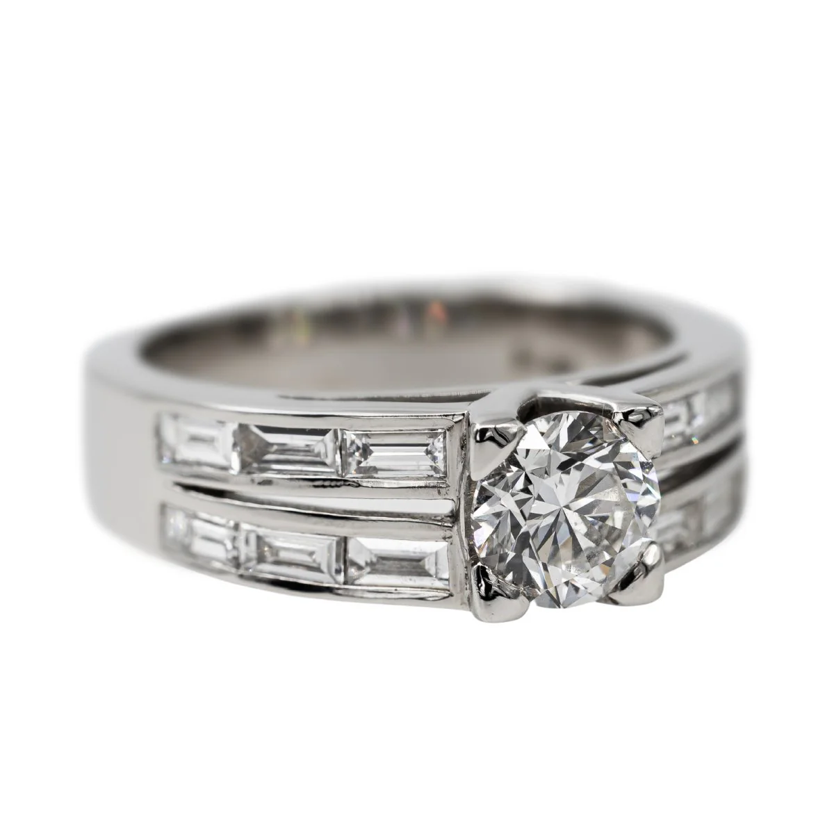 Bague Platine Diamant - Image 8