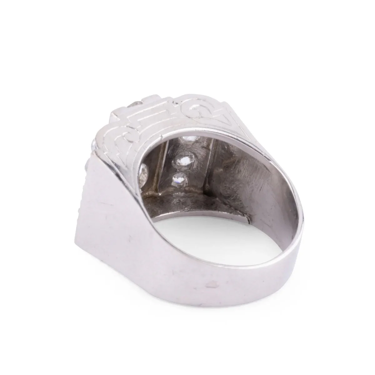 Bague platine en diamant 1930 - Image 3