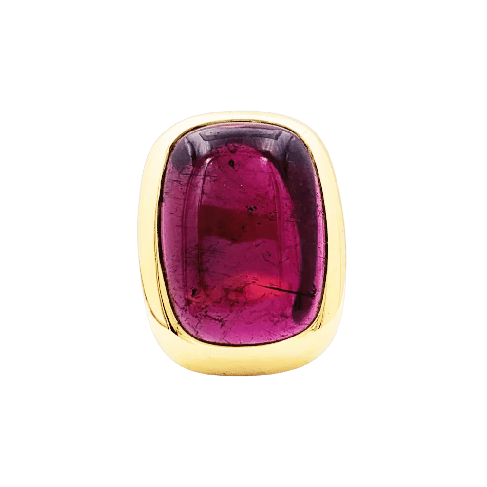 Bague Cocktail POMELLATO "Cardinale" en or jaune et tourmaline