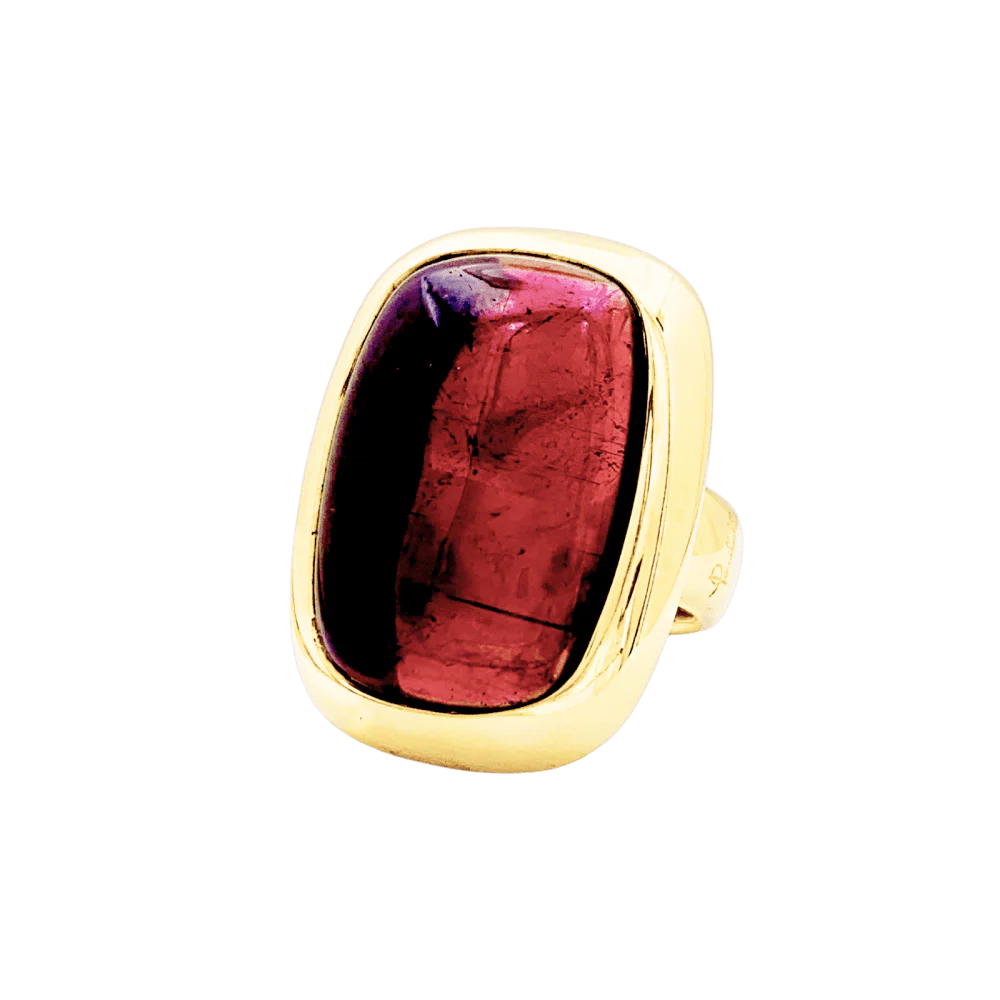 Bague Cocktail POMELLATO "Cardinale" en or jaune et tourmaline - Image 3