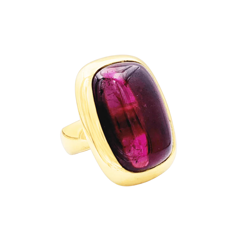Bague Cocktail POMELLATO "Cardinale" en or jaune et tourmaline - Image 5