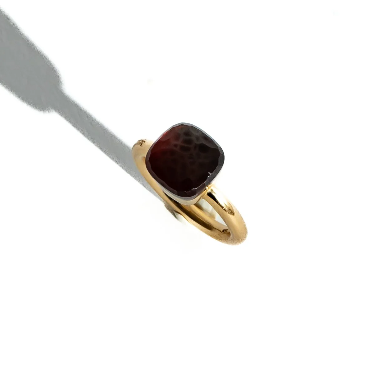 Bague  POMELLATO en or jaune et grenat - Image 2