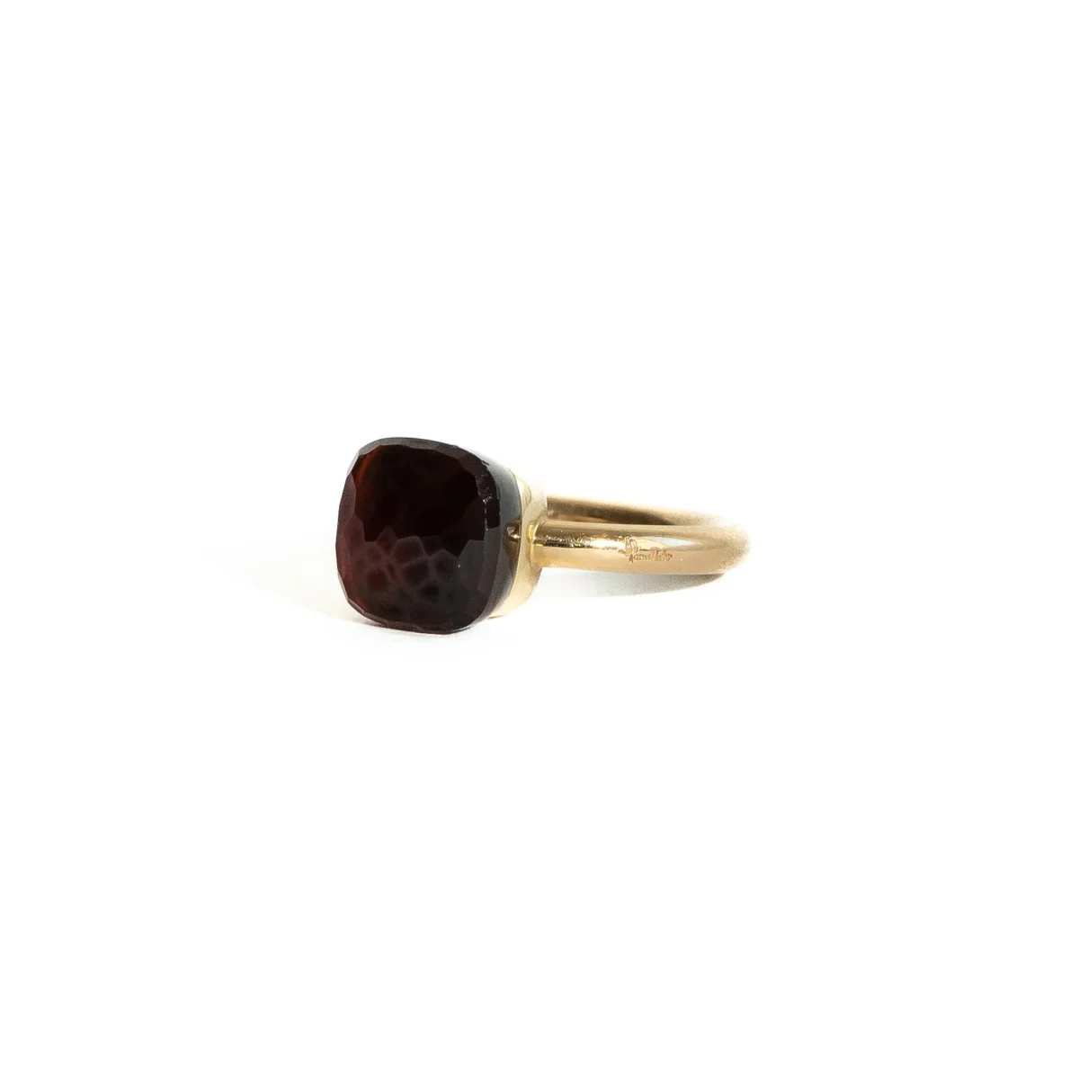 Bague  POMELLATO en or jaune et grenat - Image 3