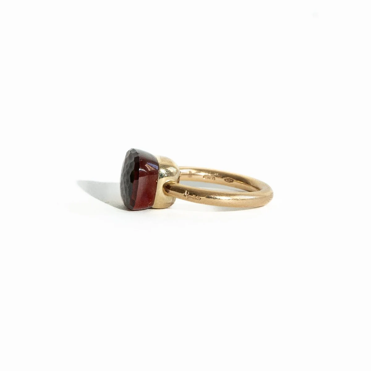 Bague  POMELLATO en or jaune et grenat - Image 4