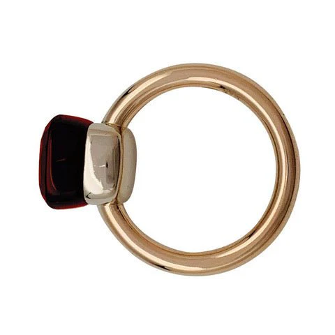Bague Pomellato, "Nudo Classic", deux ors et grenat. - Image 3