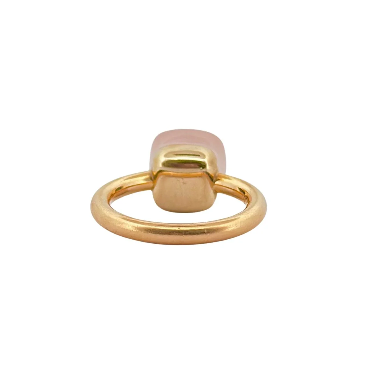 Bague POMELLATO Nudo en or jaune et quartz rose - Image 6