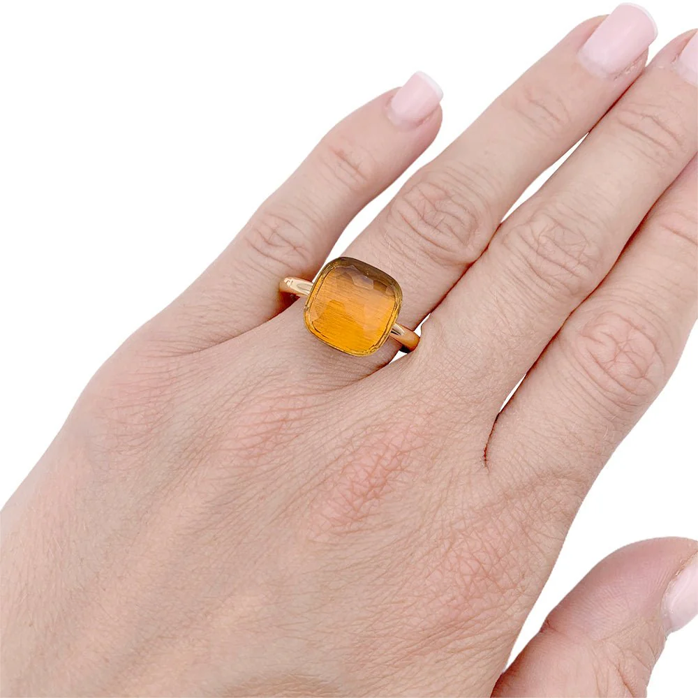 Bague Pomellato, "Nudo Maxi", citrine. - Image 6