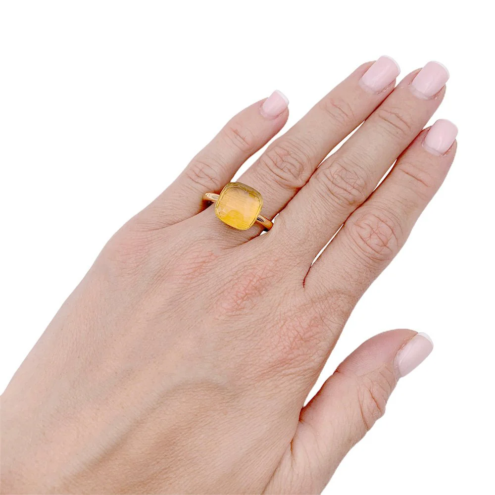 Bague Pomellato, "Nudo Maxi", citrine. - Image 5