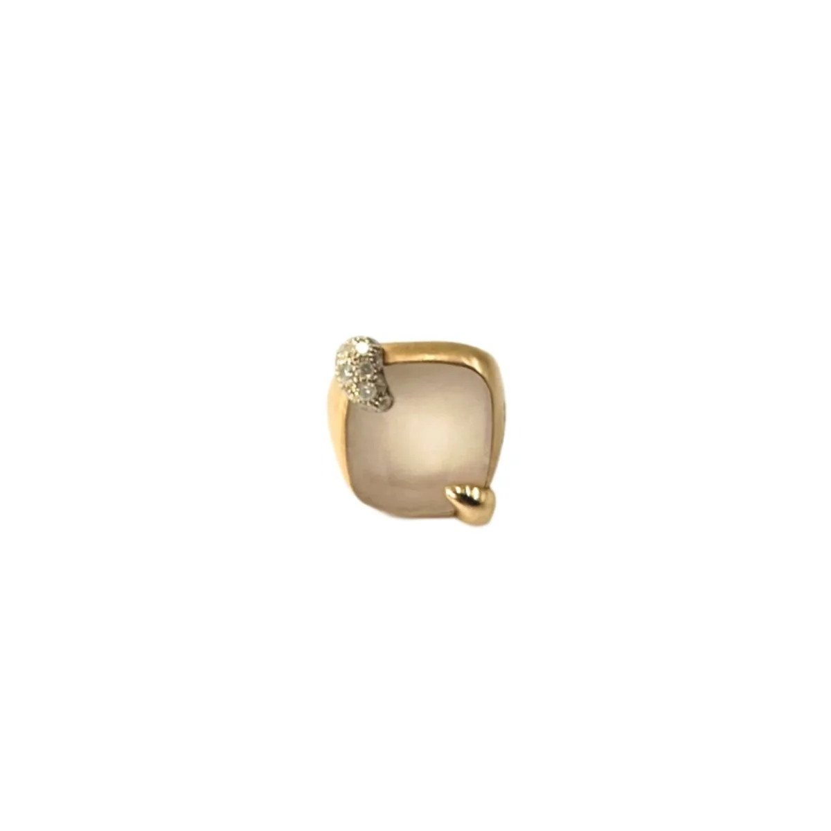 Bague POMELLATO "Ritratto" en or jaune et quartz - Image 4