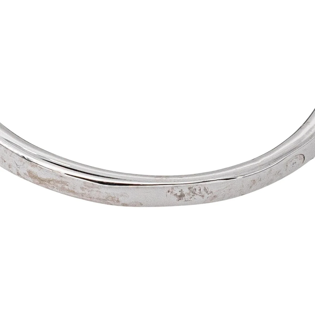 Bague Pompadour en or blanc, émeraude et diamants - Image 7