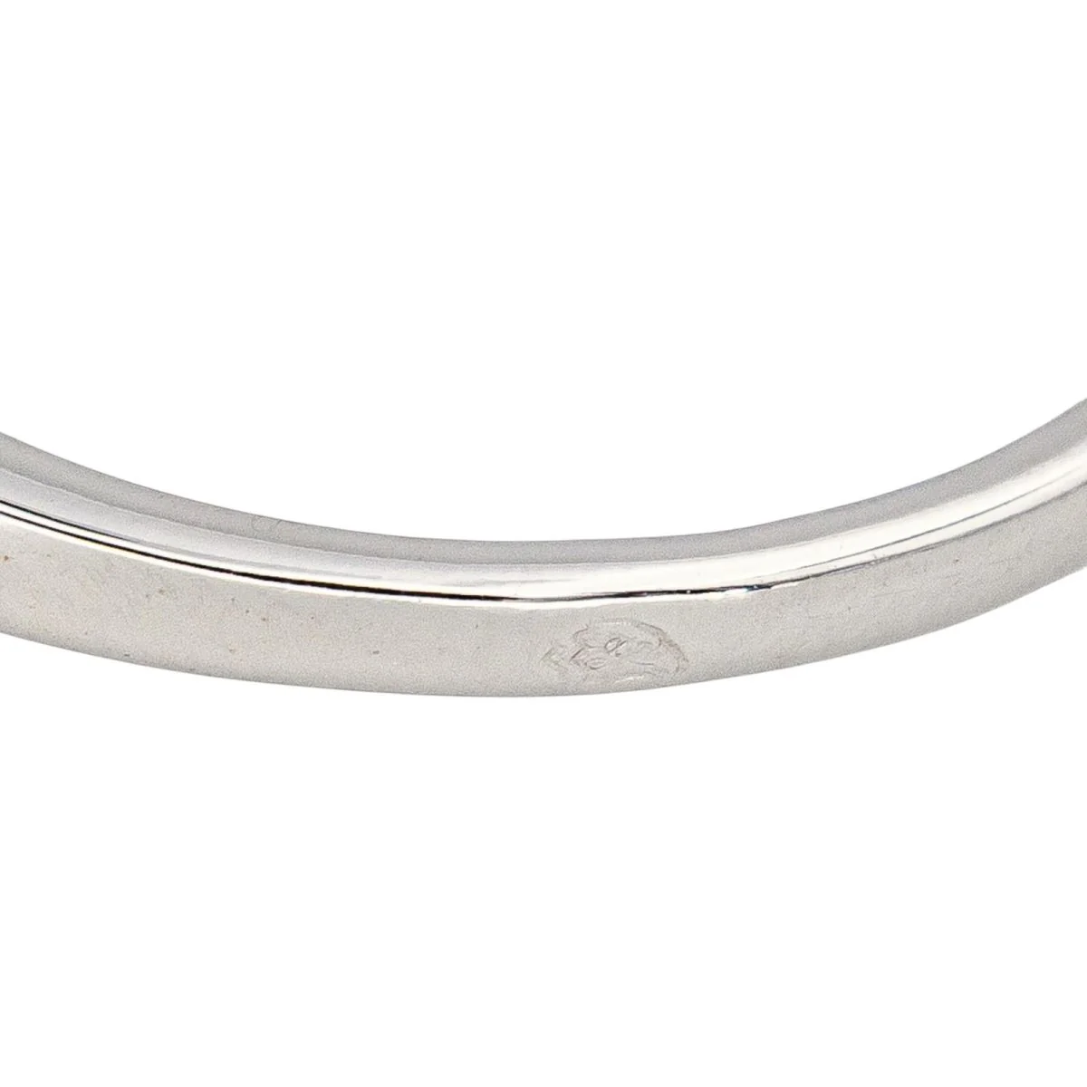 Bague Pompadour en or blanc, saphir et diamants - Image 7